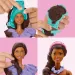 Play-Doh: Barbie Fashionista zestaw masy plastycznej z falbaniastymi sukienkami i lalką – Hasbro