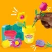 Play-Doh: Małe kwiatki - Zestaw z ciastoliną Tulipan i Narcyz - Hasbro