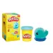 Play-Doh: Mini Topper zestaw z plasteliną z motywem wieloryba - Hasbro