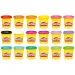 Play-Doh: Zestaw 18 pojemników z ciastoliną 1530 g - Hasbro