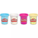 Play-Doh: Zestaw 4 słoiczków specjalnej ciastoliny - Hasbro