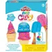 Play-Doh: Zestaw modeliny schnącej na powietrzu - robienie lodów