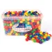PlayBox: Kolorowa mozaika z pinezkami, zestaw 900 sztuk w wiaderku, 2 cm