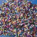 PlayBox: Kolorowe cekiny 6mm średnicy, 100g