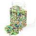 PlayBox: Kolorowe plastikowe koraliki do nawlekania 2-3 mm, opakowanie 500 g