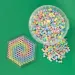 PlayBox: Koraliki do prasowania MIDI 5 mm, 1000 sztuk, w pastelowych kolorach