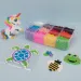 PlayBox: Maxi XL 9mm prasowanki w 12 kolorach w pudełku do przechowywania, 12000 sztuk