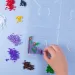 PlayBox: Płytka bazowa MIDI 5 mm do nawlekanych koralików, łączona, 2 sztuki w opakowaniu