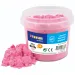 PlayBox: Różowa piankolina w wiaderku 1 kg