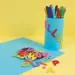 PlayBox: Samoprzylepne filcowe litery i cyfry, zestaw 500 sztuk