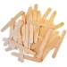 PlayBox: Zestaw 500 drewnianych szpatułek 15x1,8 cm