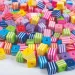 PlayBox: Zestaw kolorowych paskowanych koralików 300 sztuk
