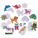 PlayBox: Zestaw płyt podkładowych do koralików MIDI 5 mm, 18 sztuk