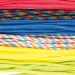 Playbox: Zestaw kolorowych sznurków do plecenia – 3,4 mm, 6 x 2,6 m