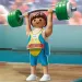 Playmobil: Figurka - Podnoszący ciężary (71199)