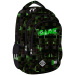 Plecak szkolny St.Right Green Game BP77 44x29x22 cm