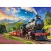 Podróż pociągiem wśród gór puzzle 1000 elementów – Trefl