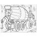 Pojazdy Jumbo kolorowanka - Melissa &amp; Doug