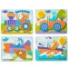 Pojazdy drewniane gigantyczne puzzle - Melissa &amp; Doug