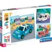 Pojazdy ratunkowe 3x48 elementów Supercolor puzzle - Clementoni