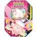 Pokémon TCG: Mega Moonlit Tin – kolekcjonerski zestaw kart w dwóch wersjach, 1 szt.