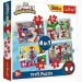 Póki i jego wspaniali przyjaciele 4 w 1 zestaw puzzli - Trefl