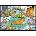 Przygody Garfielda, puzzle 4x250 elementów - Trefl