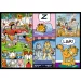 Przygody Garfielda, puzzle 4x250 elementów - Trefl