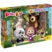 Przyjaciele Maszy i Niedźwiedzia puzzle 24 elementy 50x35 cm - Lisciani