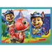 Psi Patrol – Przygody na Wyspie Dinozaurów, zestaw puzzli 4 w 1 - Trefl