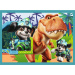 Psi Patrol – Przygody na Wyspie Dinozaurów, zestaw puzzli 4 w 1 - Trefl