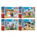 Psi Patrol 54-elementowe mini puzzle 4 rodzaje - Trefl