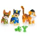Psi Patrol Jungle Pups: zestaw figurek Chase, Tracker i tygrys – Spin Master