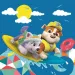 Psi Patrol Super Color 3 w 1 puzzle - Clementoni