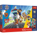 Psi Patrol puzzle 100 elementów z plakatem UFT - Trefl