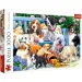 Psy w parku 1000-elementowe puzzle - Trefl