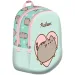 Pusheen miętowy plecak przedszkolny 28x23x13 cm