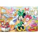 Puzzle 100 elementów - Daisy i Minnie w salonie piękności - Trefl