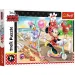Puzzle 200 elementów - Daisy i Minnie na plaży - Trefl