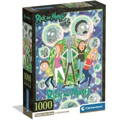 Puzzle Rick i Morty 1000 elementów - Clementoni zdjęcie 1