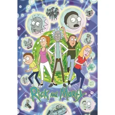 Puzzle Rick i Morty 1000 elementów - Clementoni zdjęcie 2