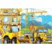 Puzzle budowlane 24-elementowe oraz trzy plakaty do kolorowania
