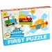 Puzzle dla maluchów z pojazdami - D-Toys