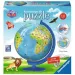 Puzzle globus z zwierzętami świata, 180 elementów - Ravensburger