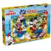 Puzzle i kolorowanka Mickey Mouse 2 w 1, 250 elementów, 50x35 cm – Lisciani