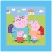 Puzzle ramkowe z 60 elementami z motywem Świnki Peppy - Clementoni