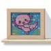 Quercetti: Pixel Art 4 Kawaii Axolotl koraliki
