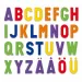 Quercetti: Tablica magnetyczna z kolorowymi literami - 48 sztuk