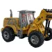 RC Koparka zdalnie sterowana z efektami świetlnymi w skali 1/30, 24 cm