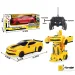 RC Samochód sportowy Camaro przekształcający się w robota w skali 1/16, dostępny w dwóch kolorach.